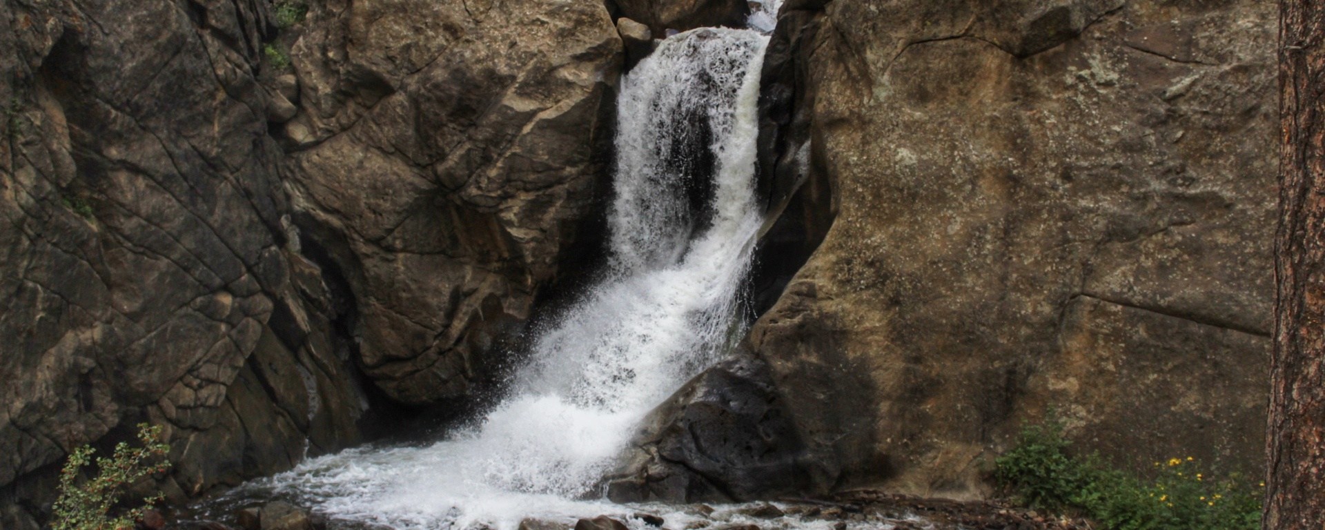 Boulder Falls, located in Boulder Canyon.