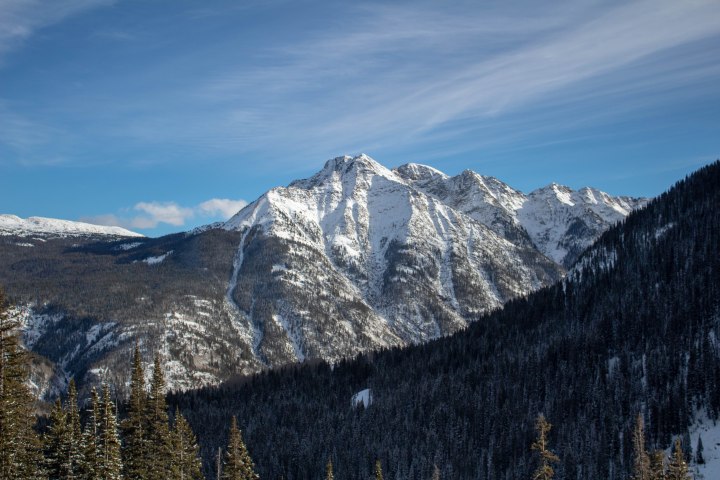 The first of many mountain views as we left Durango.