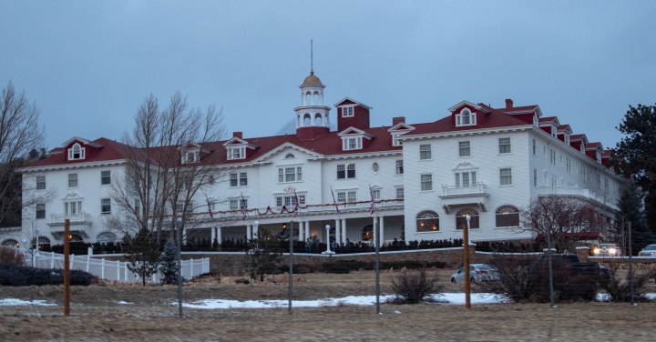 The Stanley hotel of Estes Park, CO.